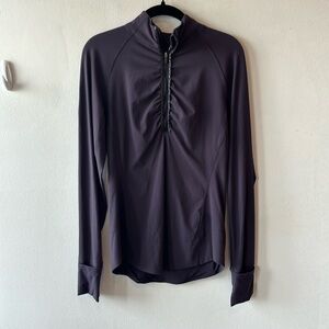 Lululemon Purple 1/4 Zip Top